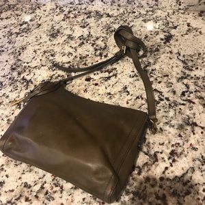 Fossil olive green crossbody bag Emma